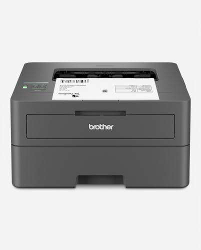 Brother HL-L2405W Wireless Compact Monochrome Laser Printer with Mobile Printing, Black & White Output | Includes Refresh Subscription Trial(1), (Renewed Premium)