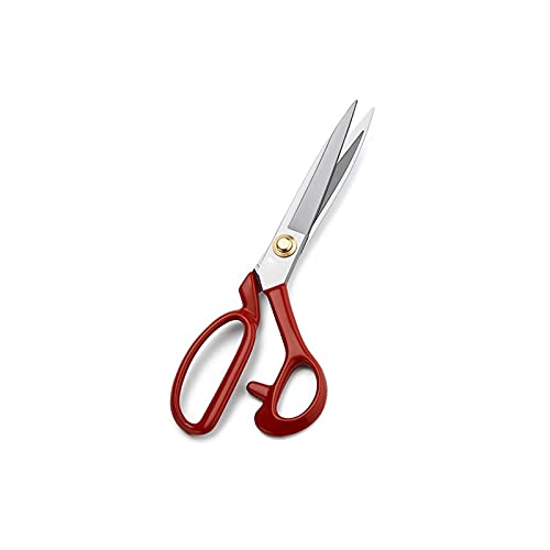 DSWMY Craft Scissors, Professional Fabric Scissors 10 Inch Heavy Duty Tailor Shears for Leather Sewing and Tailoring Industrial Strength Steel