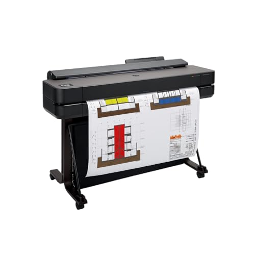 HP DesignJet T650 Large Format 36-inch Plotter Printer, Includes 2-Year Onsite Warranty Support (5HB10T) - New Model