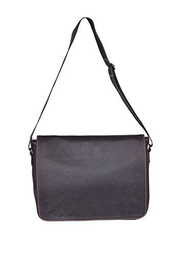 SMART RANGE Men's BROWN Shoulder Messenger, Laptop Work SKIPPER Leather Bag