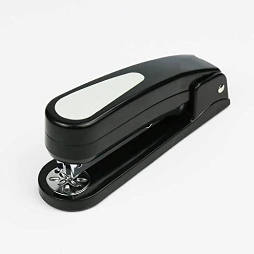 OEKFVCHVZ 360 Rotation Heavy Duty Stapler Use 24/6 Staples Effortless Long School Paper Office Bookbinding Supplies
