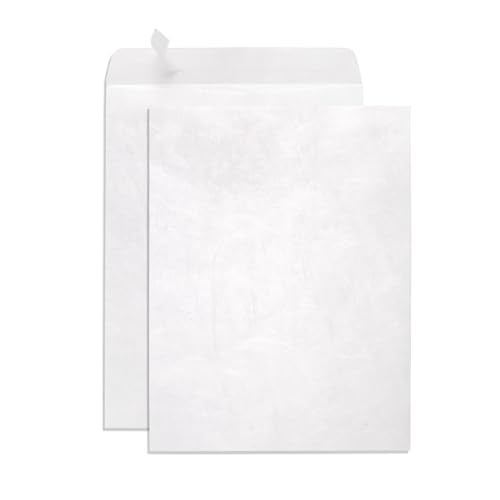 Blue Summit Supplies 100 10" x 13" Heavy Duty Envelopes, Self Seal, White
