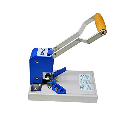 Sysform PrintFinish Desktop Corner Rounding Machine with one 1/4"" Die (die Blade Punch Cutter), Easier way to Cut Multiple Sheets, Blue / Gray