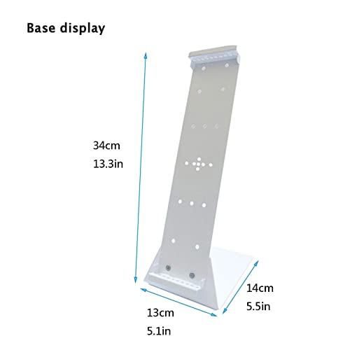 UMJIGF Desktop Document Holder A4 Reference Catalog Rack Catalog Display Rack, Desktop Reference System Small, 5 Panels, Holds 10 Sheets of A4 Paper, Factory Workshop Wall Hangi,Yellow