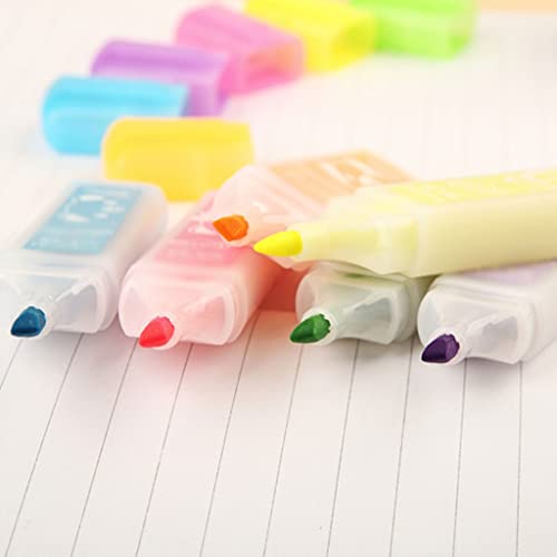 DUYHBAWRS Stationery, Large Capacity Creative Color Fluorescent Pen, Watercolor Pen for School Office