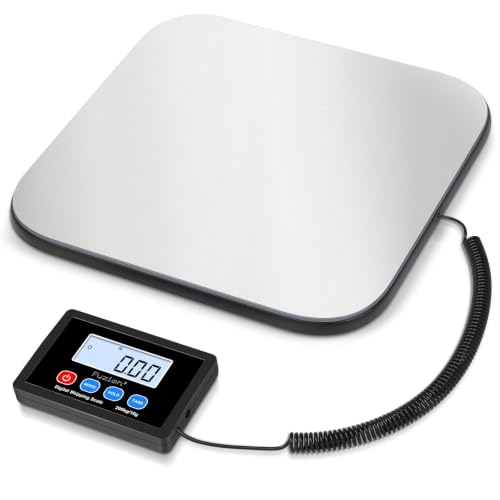 Fuzion Shipping Scale, Postal Scale 440LB x 10g - LiftX with Hold & Tare