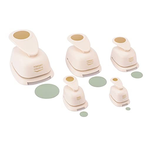 Vaessen Creative Craft Punch Set Circles - 5 pcs