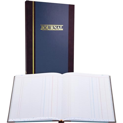 Wilson Jones Account Journal, 11-3/4" x 7-1/4", Ruled, 300 Pages, 33 Lines, 2 Column, S300 (WS300-3JA)