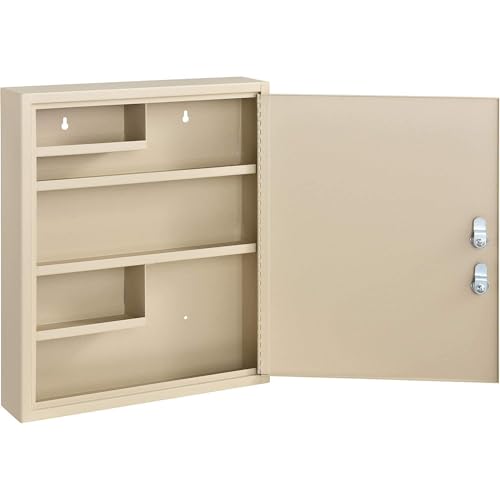 Global Industrial Medical Security Cabinet with Double Keyed Locks, Steel