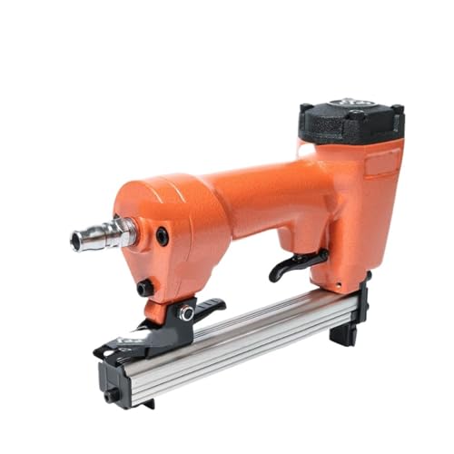 KJOET Professional Heavy Duty Stapler Nail Gun Pneumatic Staple Gun Air Nails Gun Furniture Wood Sofa Woodworking Air Stapler 11.2mm 1013J