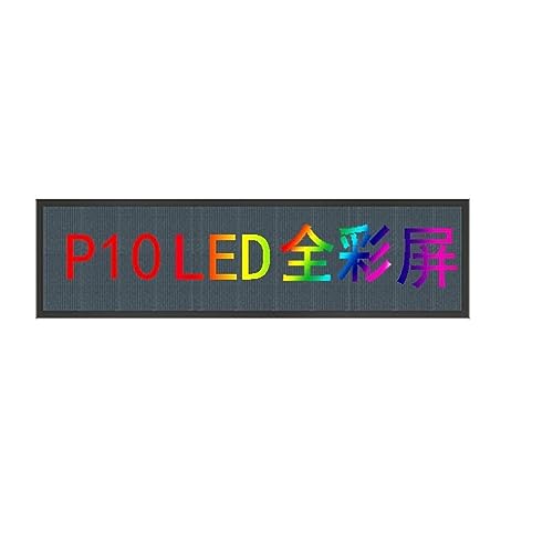 MekUk LED Sign Board Scrolling Message Outdoor Led Scrolling Screen, Programmable Scrolling Message Sign,Electronic Advertising for Store, Car, Business, Promotion (Color : Multi-Colored, Size : 67*