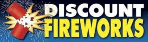 Discount Fireworks | Full Color Horizontal Vinyl Display Banner with Grommets | Ready to Hang | 3’h x 10’w ft