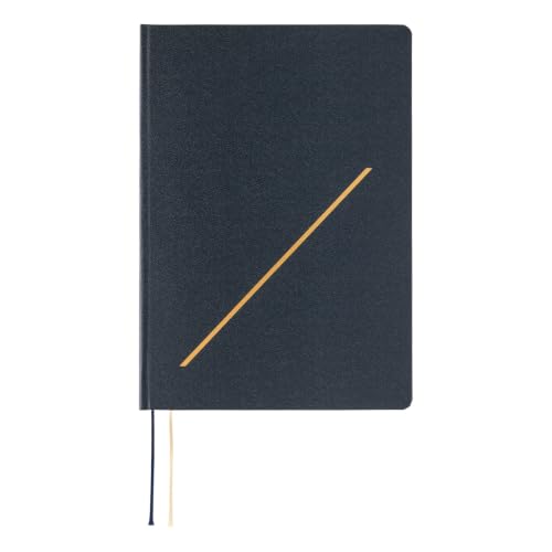 Hobonichi Techo HON A5 2027 – Slash (Navy) (English, January Start Planner)