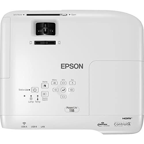Epson PowerLite 118 LCD Projector - 4:3 - Ceiling Mountable