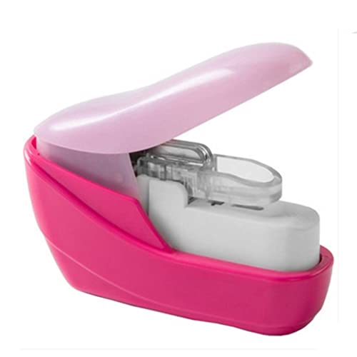 OEKFVCHVZ Stapler Office Needle-Free and Nail-Free Student Supplies Book Ordering Hand-held Mini