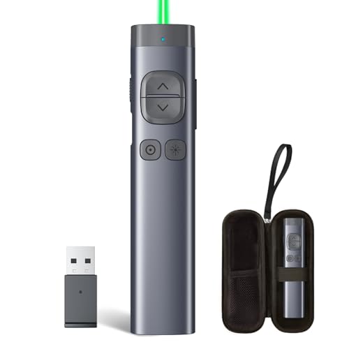 N97s Presentation Clicker for Powerpoint Presentations with Digital Pointer