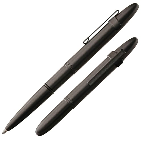 Fisher Space Pen Matte Black Pressurized Ballpoint Bullet Pen