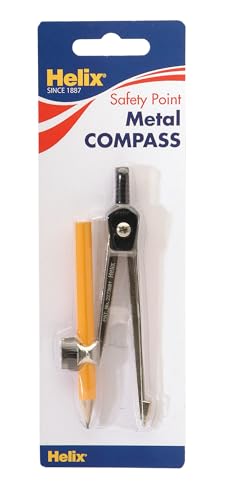 Helix Metal Compass and Pencil