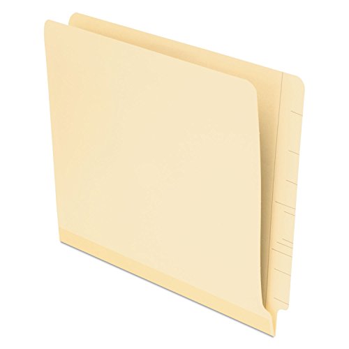 Pendaflex Reinforced Manila End-Tab Folders, Letter Size, Straight Cut, 100/BX (11035)