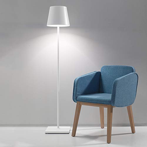 Zafferano, Poldina XXL, Rechargeable Cordless Floor Lamp, White