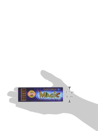 KOH-I-NOOR Magic Coloured Leads for 5.6mm Diameter 120mm Mechanical Pencil