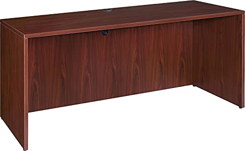 Lorell 69377 Credenza Shell, 66-Inch x24-Inch x29-1/2-Inch,Mahogany