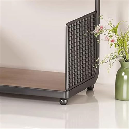 Office Bookshelf Industrial Style Bookshelf Iron Storage File Rack for Home Office