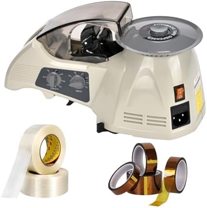 LKXNEW Automatic Tape Dispenser Machine, Precision Length Control for Efficient Adhesive Cutting, for Crafts, Packaging, and Office Use