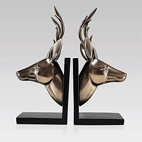 Book Ends Exquisite Bookends Book Animal Book Ends Shelf Brackets, Bookend Holder for Home Office Decorative Gifts Book Press