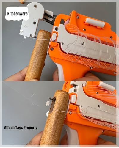 XIVUIFOI Heavy Duty Tagging Gun for Clothing and Retail,1pcs/2min Plastic Staple Gun for Garment Tag Attaching,Labeling Tool for Daily Essentials,Easy to Use
