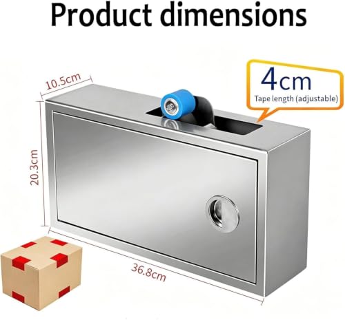 Stainless Steel Manual Tape Machine, Automatic Tape Dispenser
