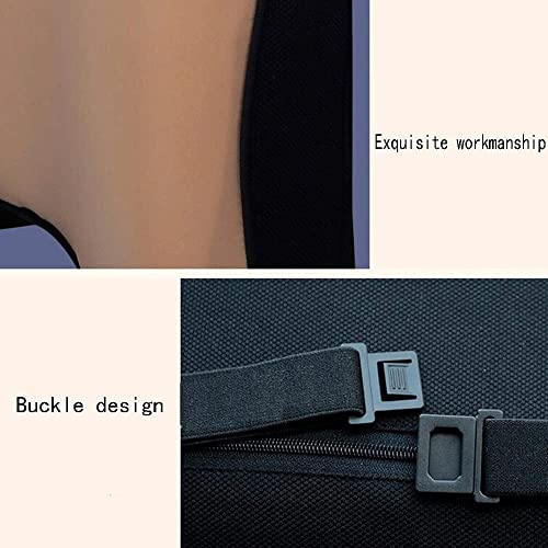 UIOLCFF Lumbar Pillow-Waist Support Pillow, Memory Foam Back Cushion for Car Seats, Office/Computer Chairs and Wheelchairs for Pain Relief