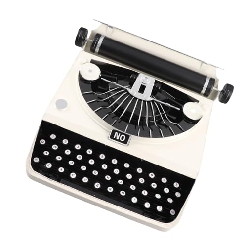 Old Fashioned Typewriter, Typewriter Old Fashioned Antique Typewriter Props Stress Relief Typewriter Ornament Desktop Decor Retro Vintage Typewriter Model for Studios Offices Decor