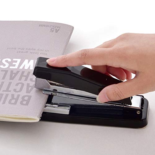 OEKFVCHVZ 360 Degree Rotating Stapler School Desktop Portable Standard Staplers for Paper Binding Office Accessories