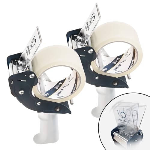 Excell RTS-82891 Low Noise Tape Dispenser, 2" Wide, 3" Core, 2 Pack