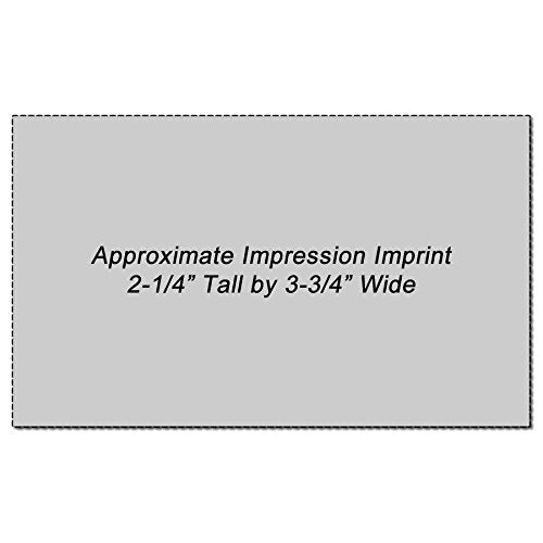 MaxLight X36 Pre-Inked Stamp 2-1/4" x 3-3/4"