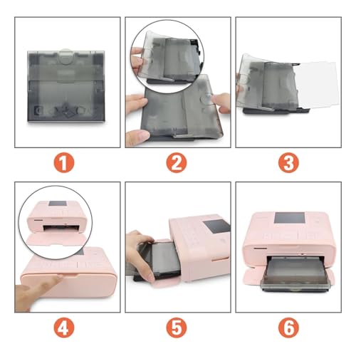 3/5/6 Inch Paper Tray， Compatible with Canon Selphy CP1500 CP1300 CP1200 CP910 CP900 Photo Printer Cassette, Card Size Holder(100x148mm)