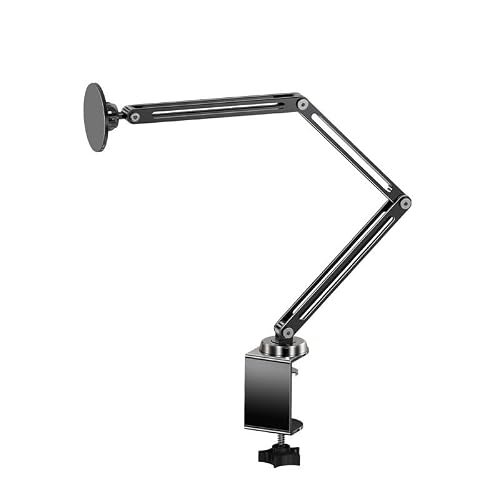 BXFIRS 360 Degrees Book Stand PC Reading Rack Black Metal Holder