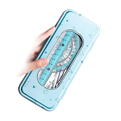 KLJUHGTR Math Ruler Set Student Geometry Learning Stationery Drawing School Supplies