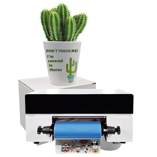 A3 UV DTF Printer for Crystal Labels, 30cm Print Width, EPSON DX7 Printhead, Industrial DTF Printing Machine, 720DPI, 1m/h Speed (3 UV DTF Printer)