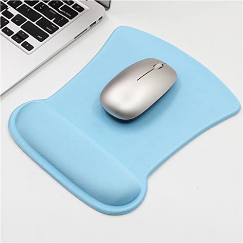 QERTYHJK Silicone Gel Wrist Pads Mat with Rest Gaming Mats Desktop PC Laptop