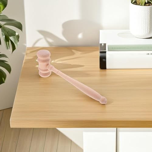 Wooden Judge Hammer Court Hammers for Legal Scenarios, Lawyer Gavel for Courtroom Use & Auction Events Auction Hammer