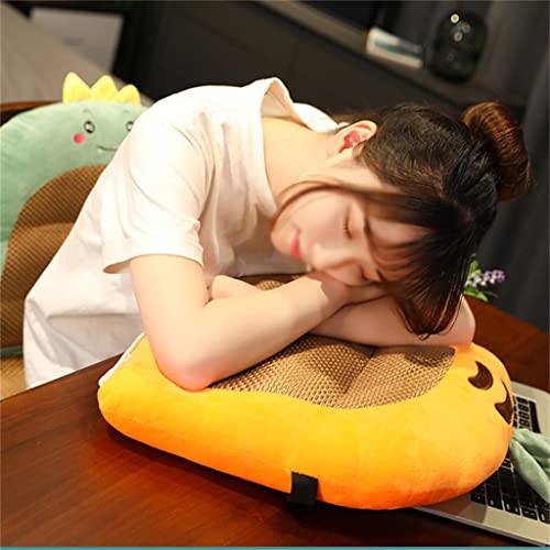 AFPSDLFJDLS Cushion and Back Office Chair Sedentary Fart Dormitory -Piece