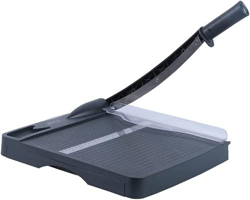 Storage Paper Cutter Cm and Inches Dual Purpose Paper Cutter Drawer Storage 12‘' Cut Length 16 Sheet Capacity