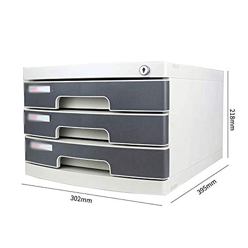 AFPSDLFJDLS File Manager- File cabinets Drawer Type Desktop Data Cabinet with Lock Password Multi-Function Cabinet