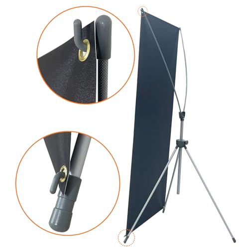 Custom banner 36"x72"，including Adjustable X Banner Stand and Banner Printing with Travel Bag，Portable Retractable Banner for Exhibitions 、Advertising、 Events