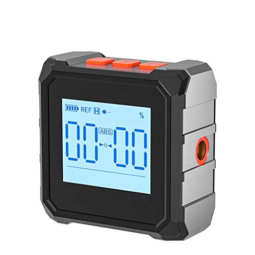 TEOYETTSF Digital Protractor Inclinometer 360° Level Angle Finder High Precision Goniometer Magnet Tilt Measuring Tools