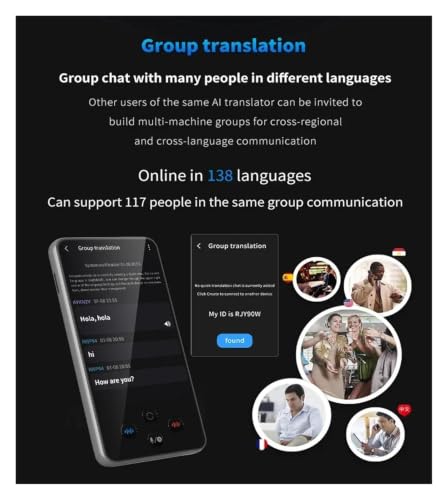 S85 Pro Portable Smart Voice Translator Device 138 Real-time Languages 4inch Screen Translation Photo Cemera for Foreign Travel