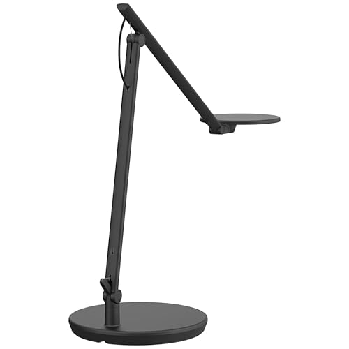 Humanscale Nova Task Light | Extended Range Arm | Desktop Base | 3000 K Color Temperature | Jet Black