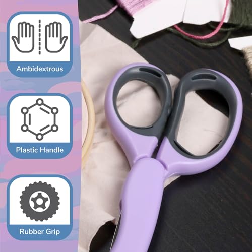 JubileeYarn Classroom Craft Scissors - Purple - 30 Scissors